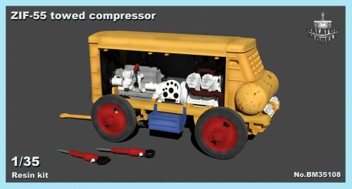 ZIF-55 towed air compressor, 1/35