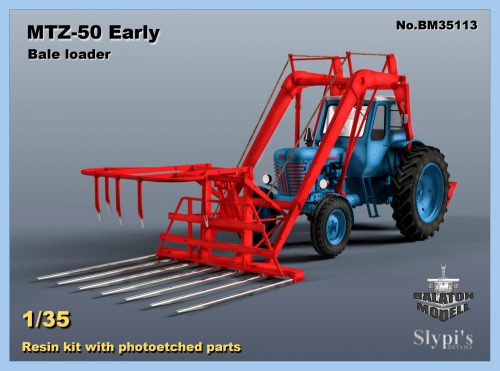 MTZ-50 bale loader, early version, 1/35