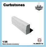 Curbstones (10pcs.), 1/35