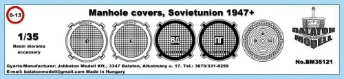 Manhole covers, 1947+