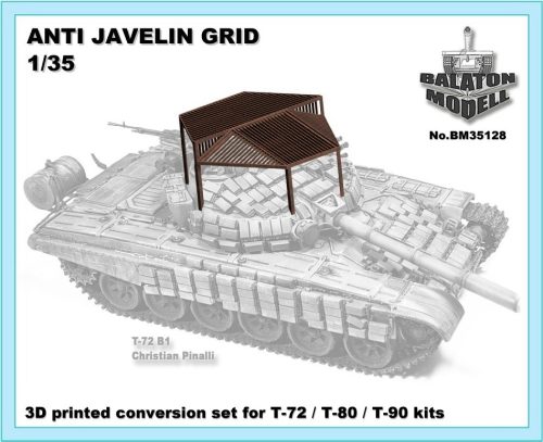 Javelin-Abwehrgitter für T-72/T-80 Bausätze, 1/35