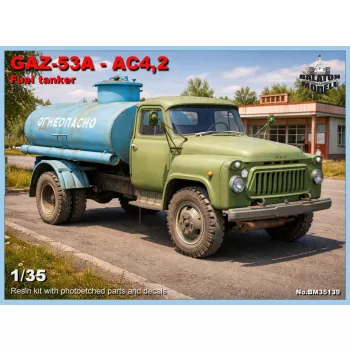 Gaz-53A - AC4,2 Treibstoffträger, 1/35