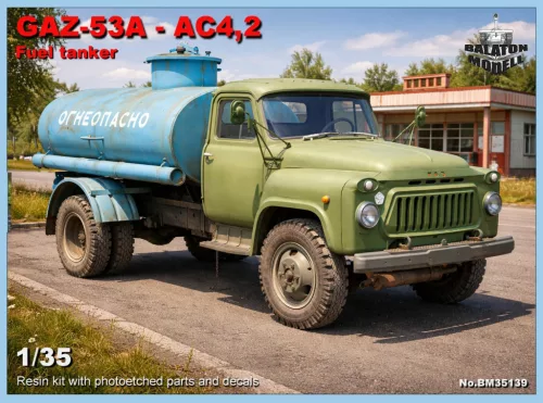 Gaz-53A - AC4,2 Treibstoffträger, 1/35