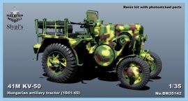 41M KV-50 Hungarian artillery tractor (ww2), 1/35