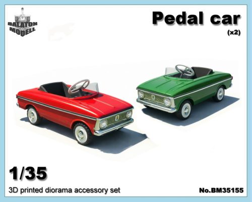 Moskwitsch-Spielzeug-Tretauto, 1/35 (2 Stk. pro Set)