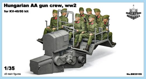 Magyar légvédelmi tüzérek KV-40/50 vontatóhoz, 1/35