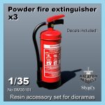 Powder Fire Extinguisher (x3), 1/35