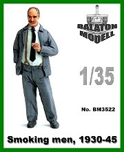 Smoking men, 1/35