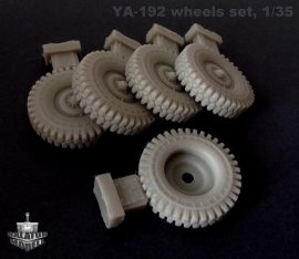YA-192 wheels set for Bilek and Trumpeter Uaz kits, 1/35