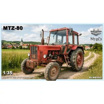 MTZ-80 Würfelkabine, 1/35