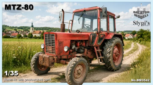 MTZ-80 Würfelkabine, 1/35