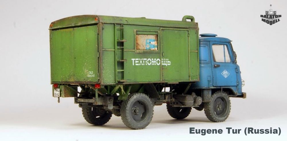 Resin bm3547// Balaton Modell Robur LO2002 – Ambulance 1:35