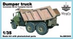Dumper truck conversion set for Trumpeter Ural kit, 1/35