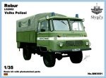   Robur LO2002 Восточно-германский полицейский грузовик, 1/35