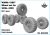 KAMA-1260 wheels set for Trumpeter Ural kits, 1/35