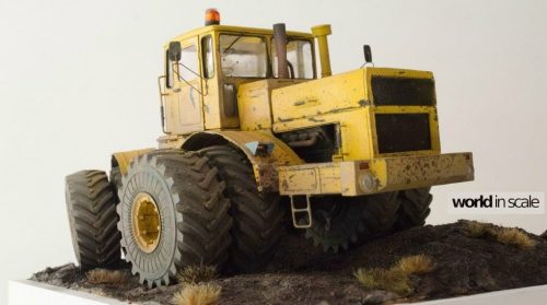 Twin wheels set for K-700A, 1/35 (Balaton Modell)