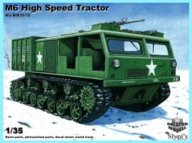 M6 High Speed Tractor (with metal track), 1/35