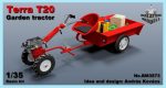 Terra T20, garden tractor, 1/35