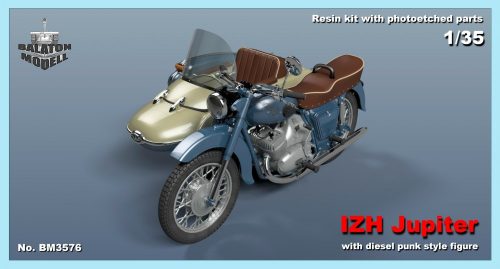 Izs Jupiter, 1/35 dieselpunk stílusú női figurával