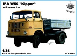 IFA W50 "kipper", 1/35 with narrow tires