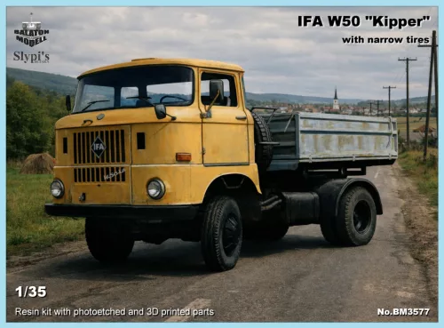 IFA W50 kipper, 1/35