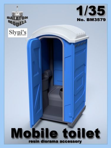 Mobile toilet, 1/35