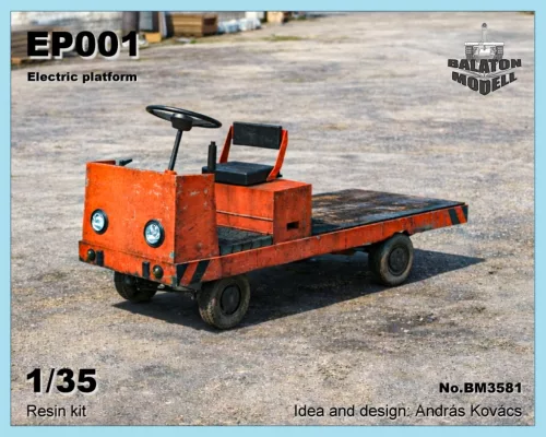 EP001 elektromos targonca, 1/35