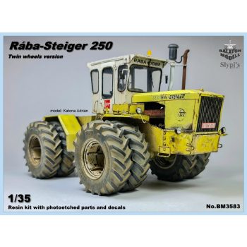 Rába-Steiger 250 Version mit Zwillingsrädern, 1/35