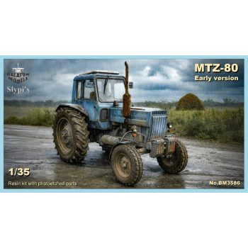 MTZ-80E kleine kabin, 1/35