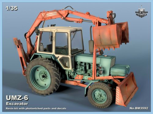 UMZ-6 excavator, 1/35