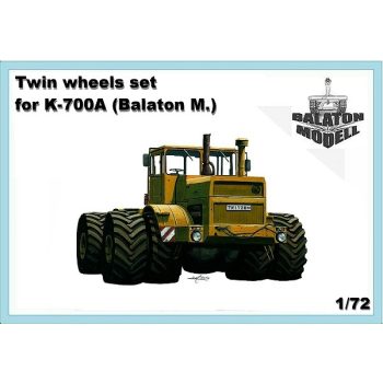 Zwillingsrädersatz für K700A, 1/72 (Balaton Modellbausatz)