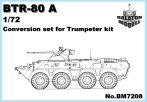 BTR-80A turret for Trumpeter BTR-80 kit, 1/72