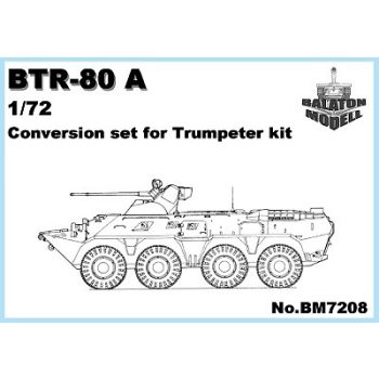 BTR-80A Turm für Trumpeter BTR-80 Bausatz, 1/72