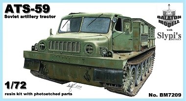 ATS-59 artillery tractor,  early version