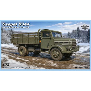 Csepel D344 truck, 1/72