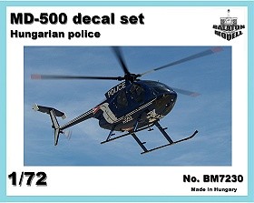 MD-500 polizei HUN, 1/72
