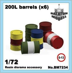 200L barrels x6