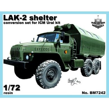 LAK-2-Unterstand für ICM Ural-Bausatz