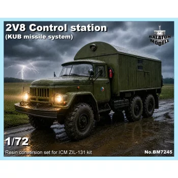 2V8 control station for ICM Zil-131 kit