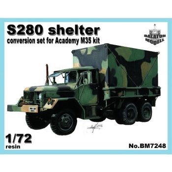 S-280-Unterstand für Academy M35-Bausatz