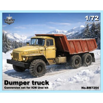 Muldenkipper-Umbausatz für ICM Ural Bausatz, 1/72