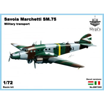 Savoia-Marchetti S.M.75 katonai szállítógép, 1/72
