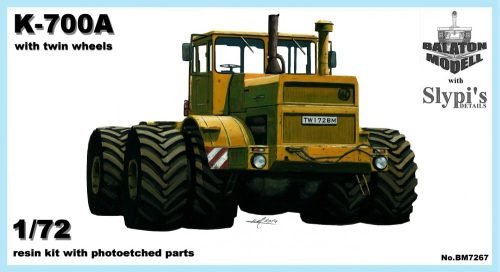 K-700A with twin wheels, 1/72