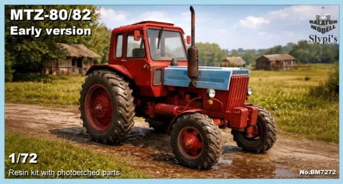 MTZ-80/82 kisfülkés, 1/72