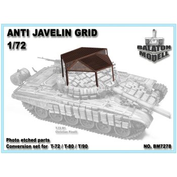 Javelin-Abwehrgitter für T-72/T-80 Bausätze, 1/72