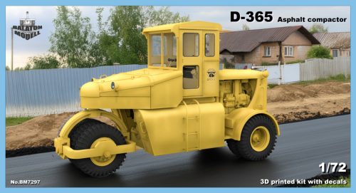 D-365 asphalt compactor, 1/72