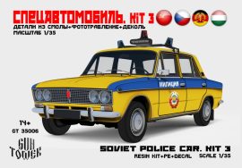 GT police car Lada 2103, 1/35 (Gun Tower Models)