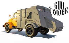 GT Soviet garbage truck Kit 1 (51), 1/35 (Guntower Models)