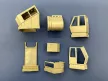 GT Auto excavator EOW-4421+ wheels WI-3 KrAZ, 7 ps., 1/35 (Guntower Models)