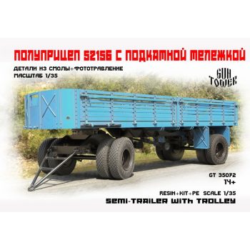 Semi-trailer 5215B with trolley, 1/35